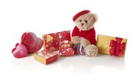 Chocolate Bearing Stuffed Teddies Image 3