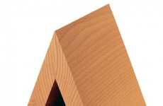 Triangular Wooden Bookmarks
