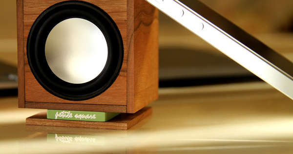 High-Tech Timber Speakers