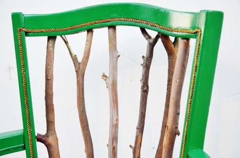 DIY Tree Branch Seating