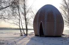Egg-Shaped Tipi Refuges