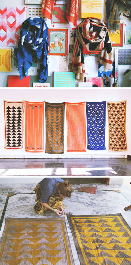Intricately Carved Scarves