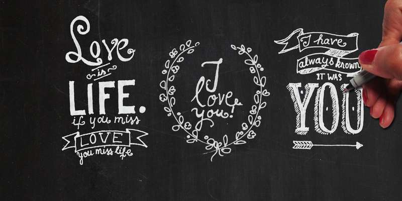 Sentimental Chalk-Like Notes