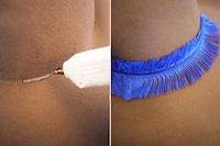 DIY Feather Accented Hats Image 6