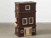 Vintage Suitcase Sculptures