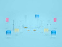 Minimalist Ombre Glassware Image 2