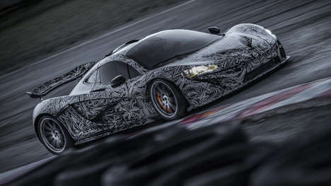 Camouflaged Super Cars
