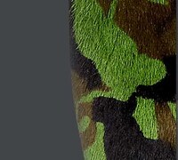 Burlesque Camouflage Footwear Image 6
