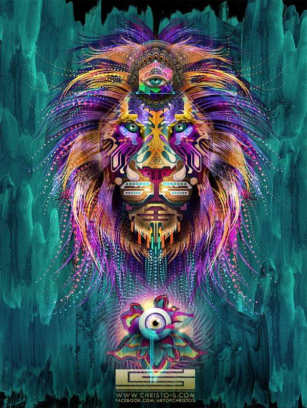 100 Psychedelic Art Designs