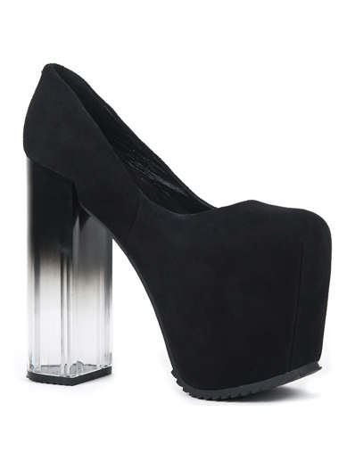 Ombre-Heeled Platforms