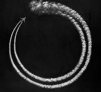 Abstract Airplaine Artwork Image 2