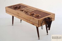 Functional Wooden Gamer Tables