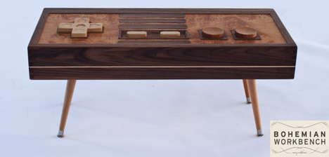 Rustic Gamer Tables
