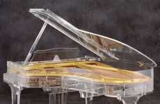 See-Through Grand Pianos