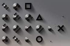 Typographic Console Backgrounds