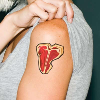 Carnivorous Temporary Tattoos