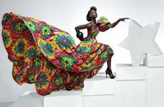 76 Extravagant Floral Fashions