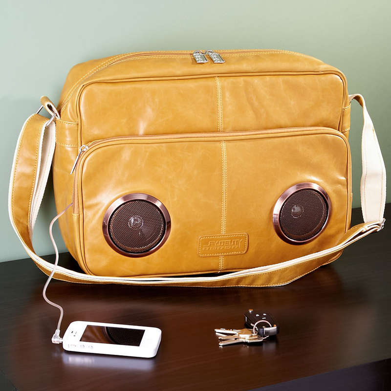 Speaker-Infused Purses