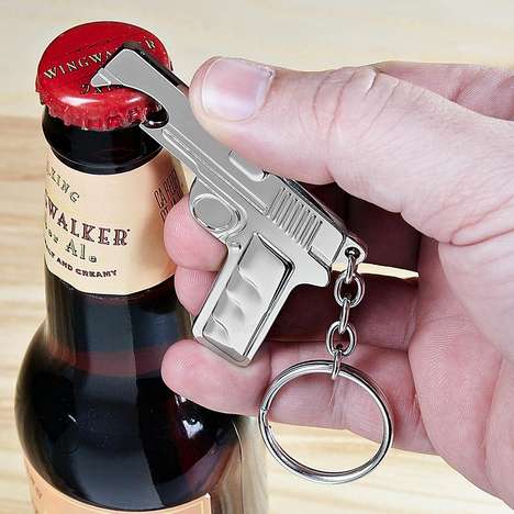 Gun-Shaped Bottle Openers