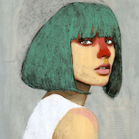 Distorted Facial Portraits (UPDATE) 