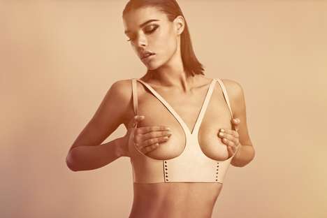 Constricting Leather Lingerie
