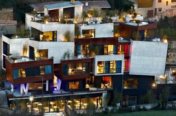Abstract Industrial Hotels