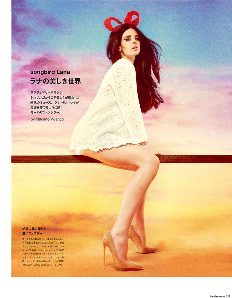 Dreamy Manga-Inspired Editorials : Lana Del Rey Numero Tokyo
