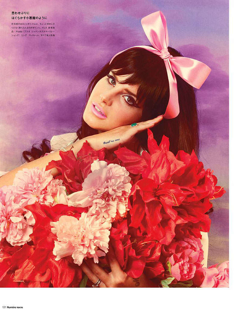 Dreamy Manga-Inspired Editorials : Lana Del Rey Numero Tokyo