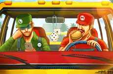 Iconic Video Game Mash-Ups