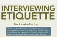 Proper Interview Etiquette Infographics
