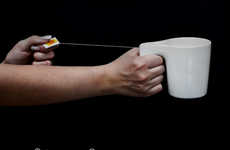Slit Handle Mugs