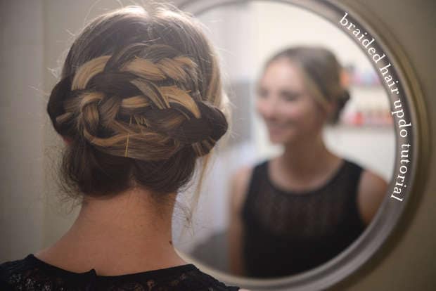 Cinnamon Bun Updo Guides