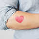 Unisex Heart Transfers Image 7