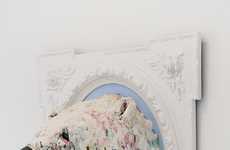 Faux Multi-Colored Taxidermy