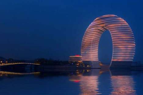 Luminescent Horseshoe Hotels