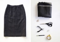 DIY Leather Studded Skirts Image 2