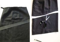 DIY Leather Studded Skirts Image 3