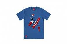 Superhero-Laden Sportswear