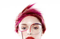 Abstractly Lined Faces