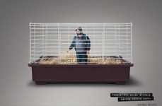 Caged Animal Abuser Ads