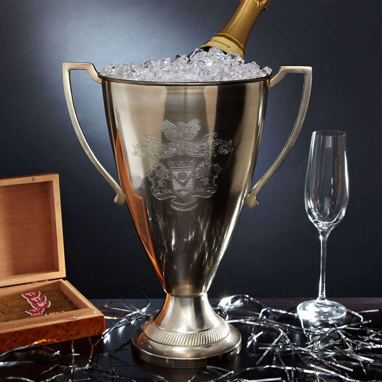 Trophy-Shaped Wine Chillers