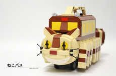 Anime Building Block Buses