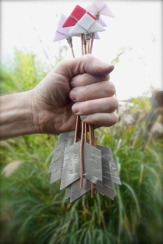 Engraved Cupid’s Arrows