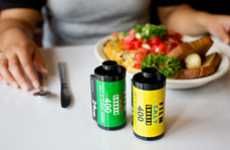 Film Canister Condiment Shakers