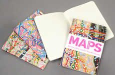 Map Adorned Journals