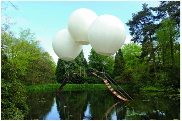 Helium-Suspended Bridges Image 2