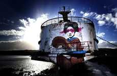 Refurbished Graffiti Landmarks