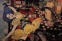 Tattooed Ballerina Graffiti Image 3