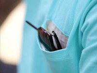 Colorfully Inverted Shirt Pockets Image 4