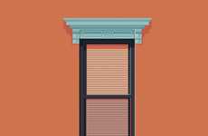 Big Apple Window Illustrations